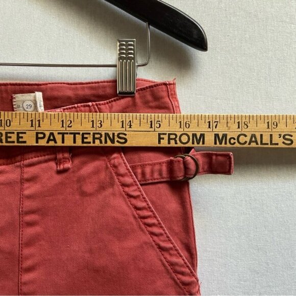 Anthropologie Hei Hei cargo slim mid rise pants Sz 29 - Picture 9 of 11